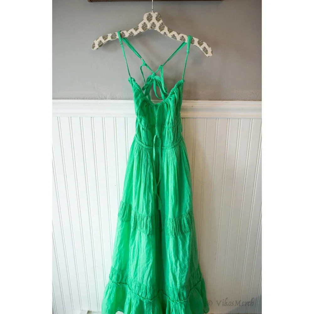Free People Taking Sides Maxi Dress XS NEW - Picture 5 of 7